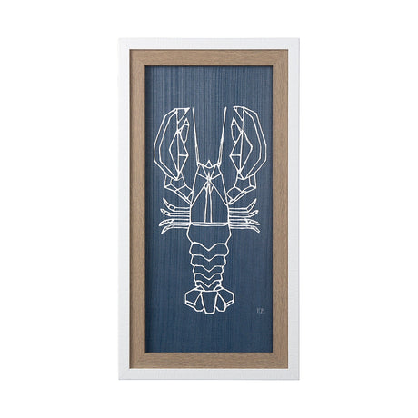 Crawfish II by Mercana Studio a Hand Embellished Textured Framed Art Print by Mercana at Eve Furniture