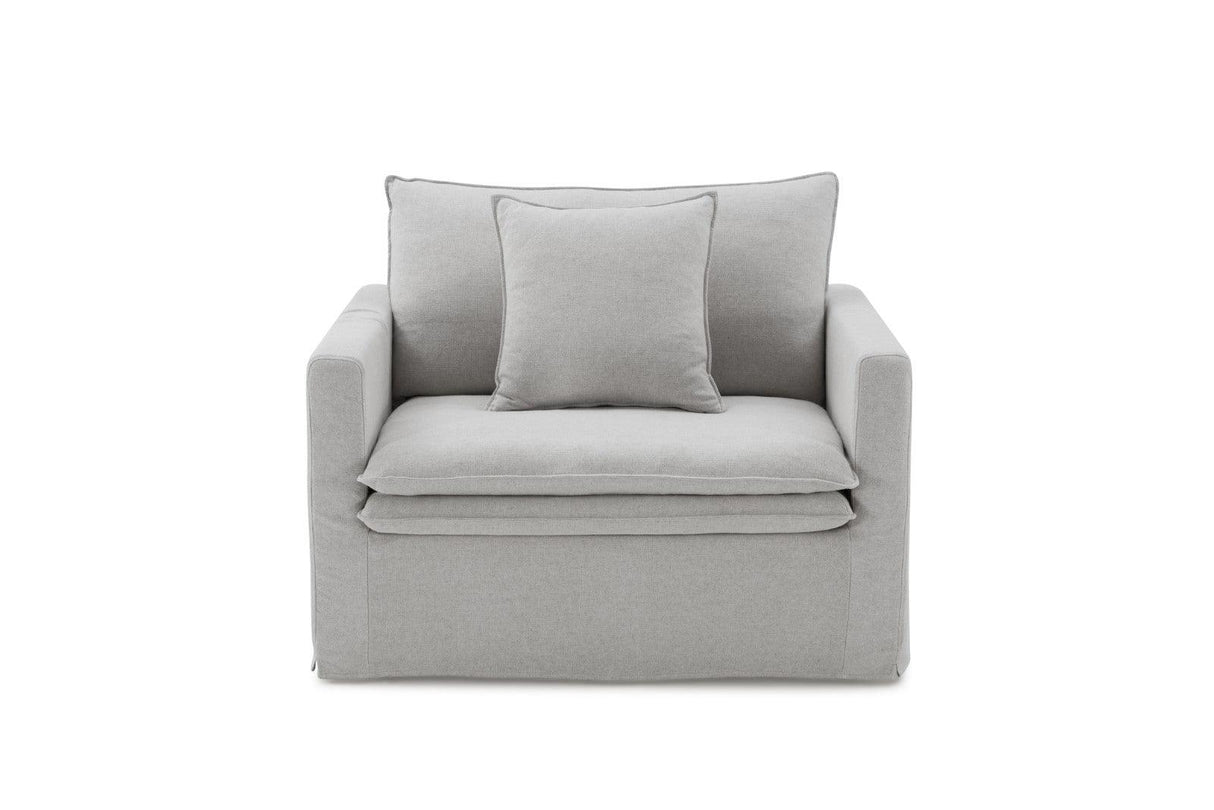 Crayford Light Gray Chair by Furniture of America at Eve Furniture