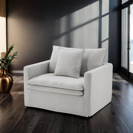 Crayford Light Gray Chair by Furniture of America at Eve Furniture