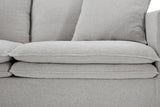 Crayford Light Gray Loveseat by Furniture of America at Eve Furniture