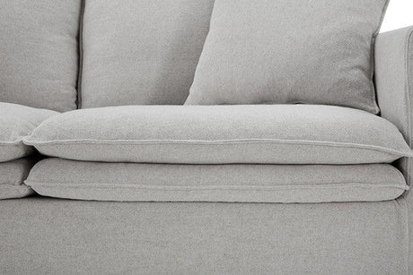 Crayford Light Gray Loveseat by Furniture of America at Eve Furniture