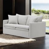 Crayford Light Gray Loveseat by Furniture of America at Eve Furniture