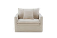 Crayford Taupe Chair by Furniture of America at Eve Furniture