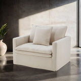 Crayford Taupe Chair by Furniture of America at Eve Furniture