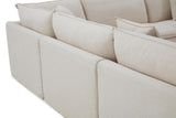 Crayford Taupe L-Sectional by Furniture of America at Eve Furniture