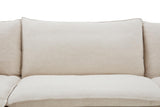 Crayford Taupe L-Sectional by Furniture of America at Eve Furniture
