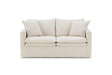 Crayford Taupe Loveseat by Furniture of America at Eve Furniture