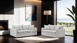 Crayford Light Gray Loveseat by Furniture of America at Eve Furniture