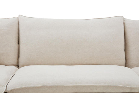 Crayford Taupe L-Sectional by Furniture of America at Eve Furniture