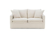 Crayford Taupe Loveseat by Furniture of America at Eve Furniture