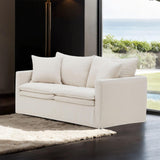 Crayford Taupe Loveseat by Furniture of America at Eve Furniture