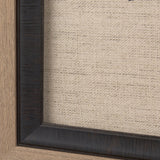 Creamy Tapestry I by Mercana Studio a Hand Embellished Textured Framed Art Print by Mercana at Eve Furniture