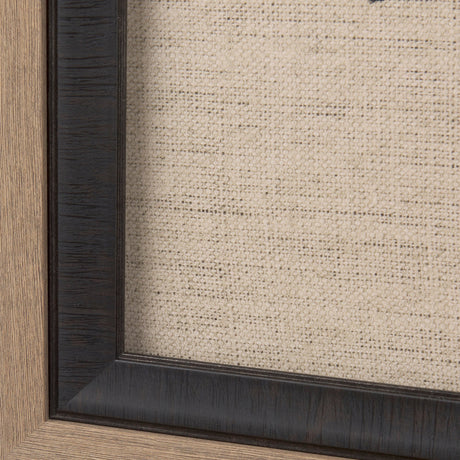 Creamy Tapestry I by Mercana Studio a Hand Embellished Textured Framed Art Print by Mercana at Eve Furniture