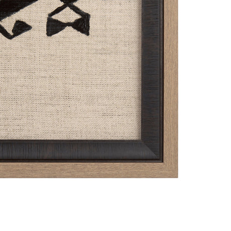 Creamy Tapestry II by Mercana Studio a Hand Embellished Textured Framed Art Print by Mercana at Eve Furniture