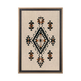 Creamy Tapestry II by Mercana Studio a Hand Embellished Textured Framed Art Print by Mercana at Eve Furniture