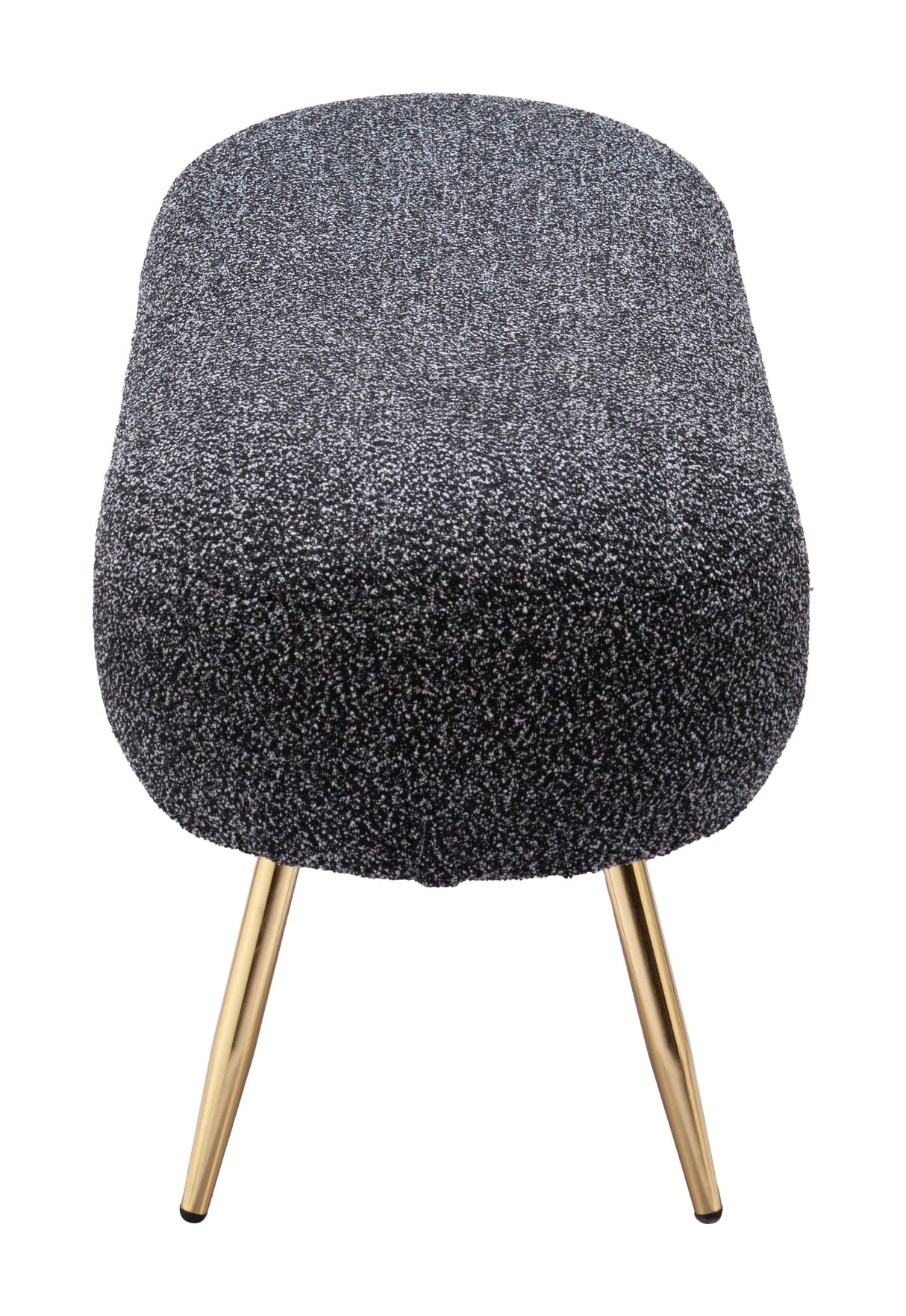 Creek Glitter Black Bench by Zuomod at Eve Furniture