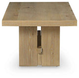 Crendlin Light Brown Coffee Table by Ashley at Eve Furniture