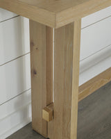 Crendlin Light Brown Sofa Table by Ashley at Eve Furniture