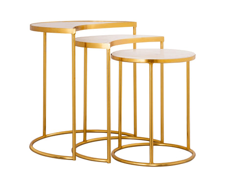 Crescent Nesting Tables By Inspire Me! Home Decor by TOV Furniture at Eve Furniture