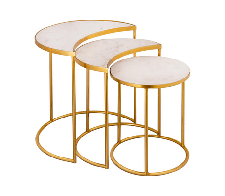 Crescent Nesting Tables By Inspire Me! Home Decor by TOV Furniture at Eve Furniture