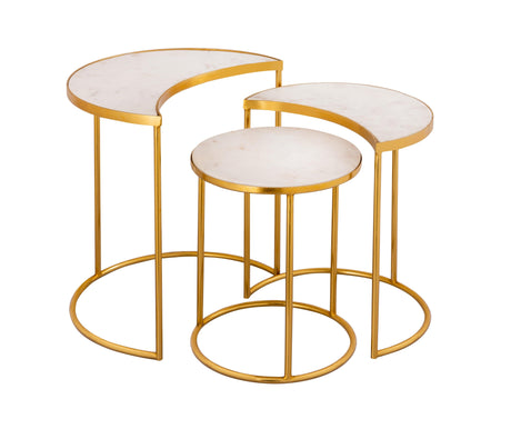 Crescent Nesting Tables By Inspire Me! Home Decor by TOV Furniture at Eve Furniture