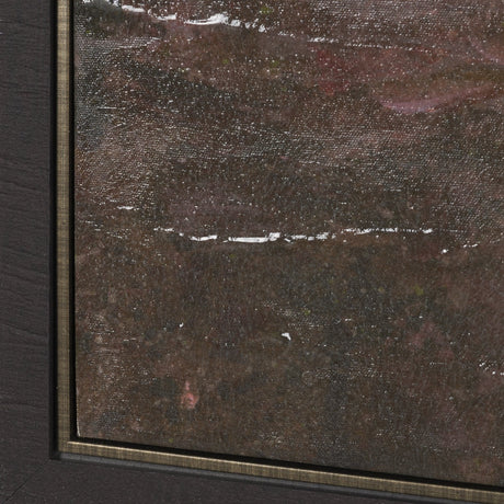 Crescent Sunset I by Mercana Studio Hand-Embellished Textured Framed Canvas Artwork by Mercana at Eve Furniture