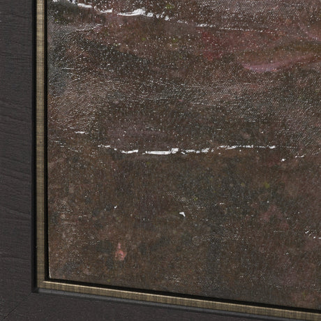 Crescent Sunset II by Mercana Studio Hand-Embellished Textured Framed Canvas Artwork by Mercana at Eve Furniture