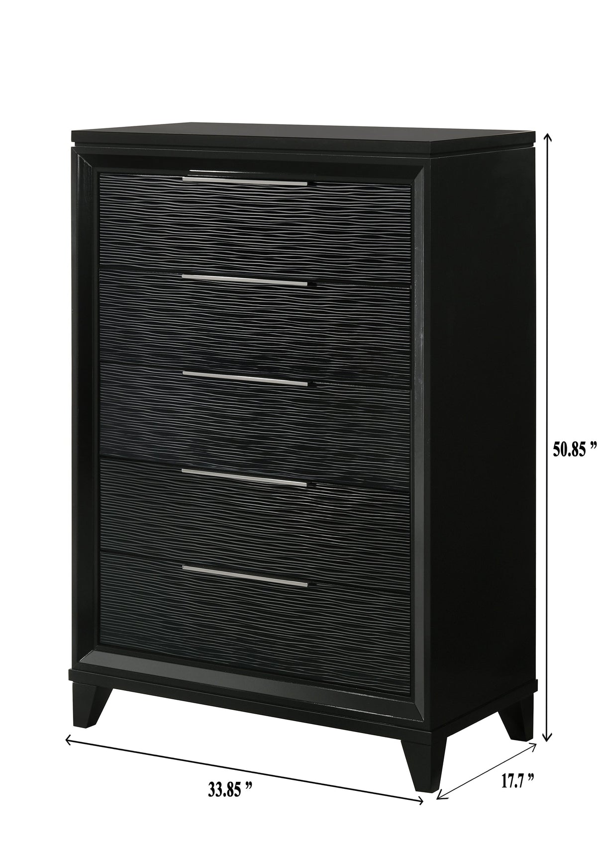 Cressida Black Chest by Crown Mark at Eve Furniture