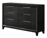 Cressida Black Dresser & Mirror by Crown Mark at Eve Furniture