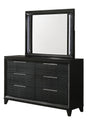 Cressida Black Dresser & Mirror by Crown Mark at Eve Furniture
