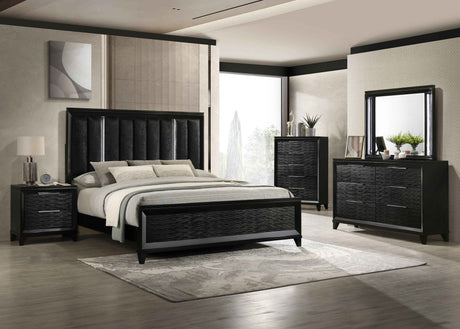 Cressida Black LED Dresser Top (Mirror Only) by Crown Mark at Eve Furniture