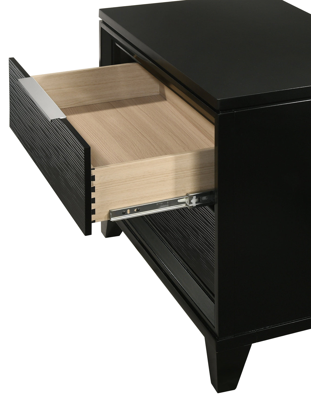 Cressida Black Nightstand by Crown Mark at Eve Furniture