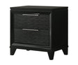Cressida Black Nightstand by Crown Mark at Eve Furniture