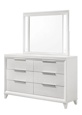 Cressida White Dresser by Crown Mark at Eve Furniture