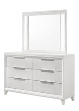 Cressida White Mirror by Crown Mark at Eve Furniture