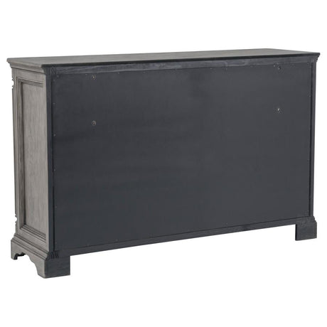 Cresswell Weathered Taupe 4-Piece Eastern King Bedroom Set by Coaster at Eve Furniture