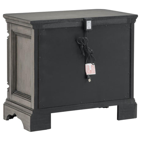 Cresswell Taupe 4-Piece Queen Storage Bedroom Set by Coaster at Eve Furniture