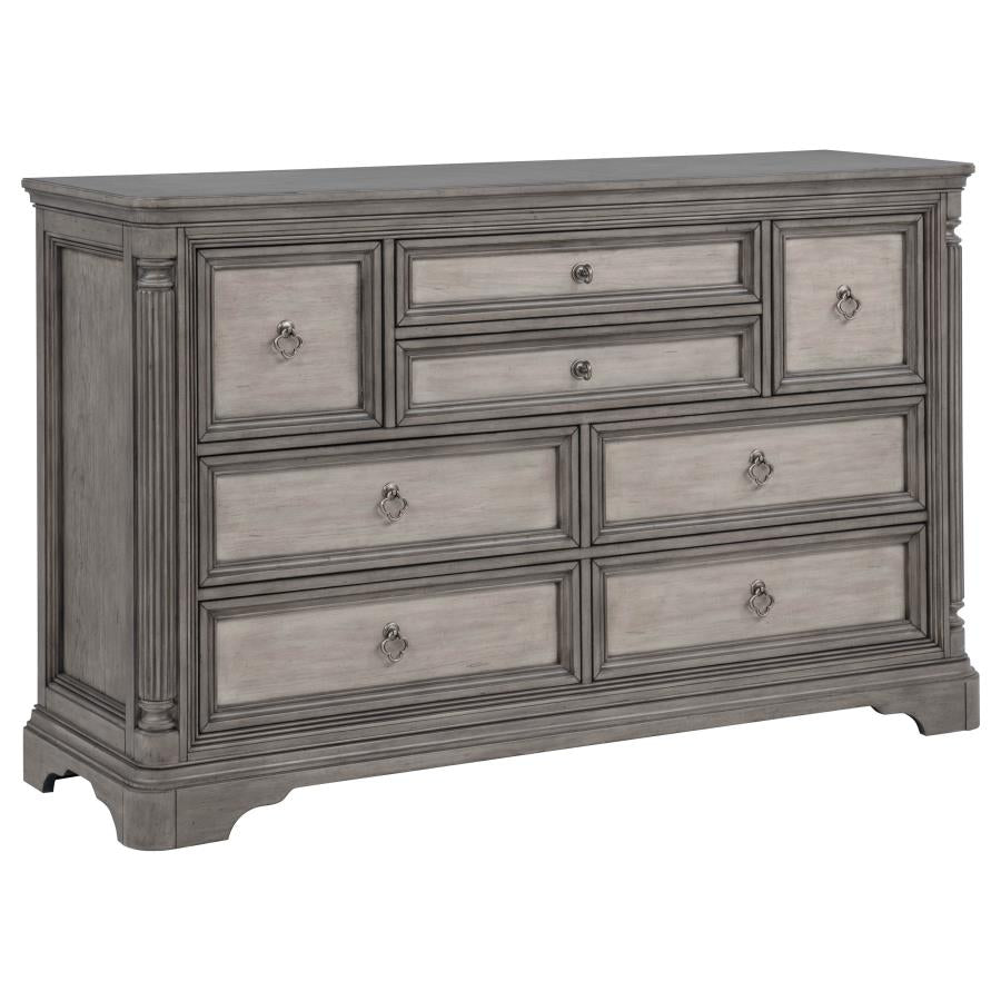 Cresswell Taupe 4-Piece Queen Storage Bedroom Set by Coaster at Eve Furniture