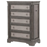 Cresswell Weathered Taupe 5-Piece Queen Bedroom Set by Coaster at Eve Furniture