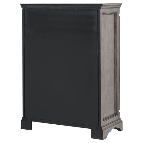 Cresswell Weathered Taupe 5-Piece Queen Bedroom Set by Coaster at Eve Furniture