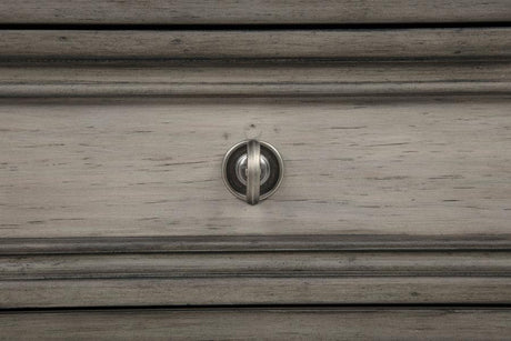 Cresswell Weathered Taupe 2-door 3-drawer Buffet and Hutch by Coaster at Eve Furniture