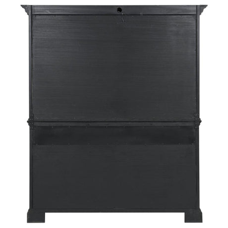 Cresswell Weathered Taupe 2-door 3-drawer Buffet and Hutch by Coaster at Eve Furniture