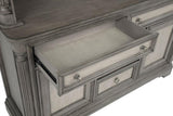 Cresswell Weathered Taupe 2-door 3-drawer Wine Storage Buffet by Coaster at Eve Furniture