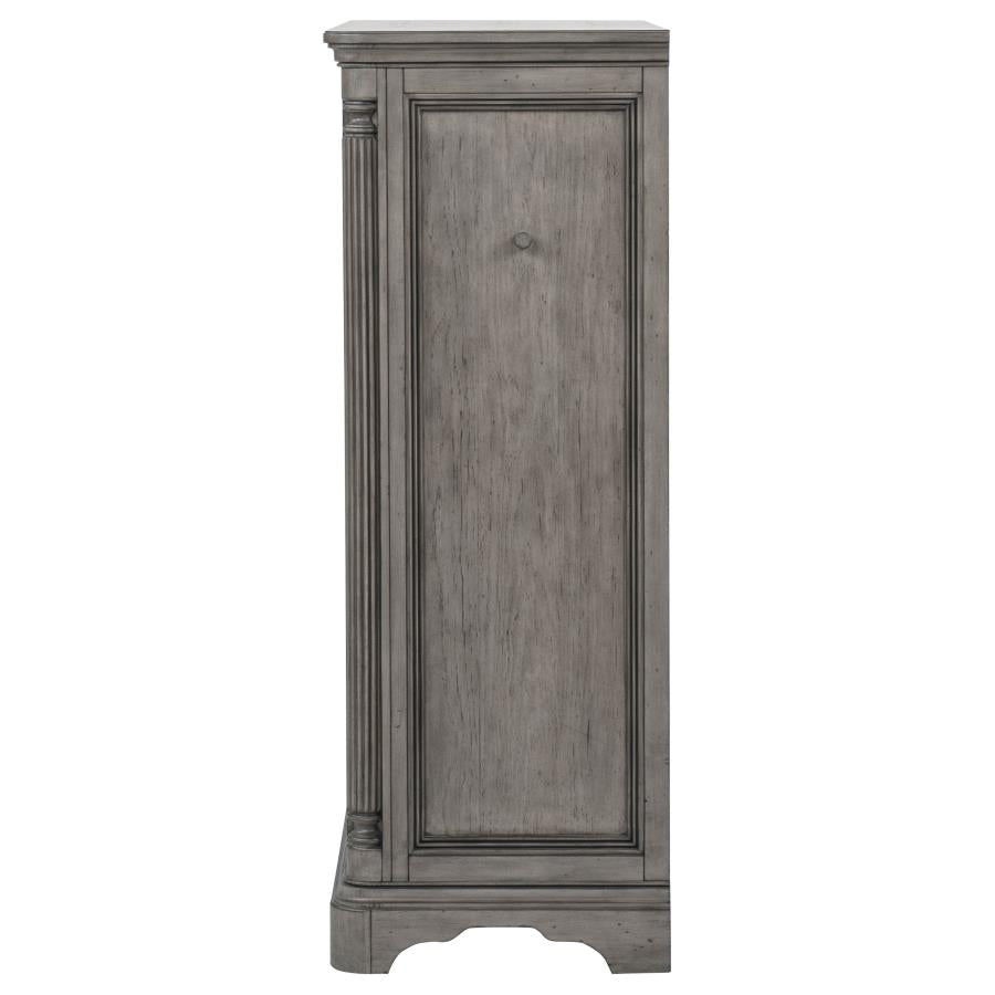 Cresswell Weathered Taupe 5-drawer Chest of Drawers by Coaster at Eve Furniture