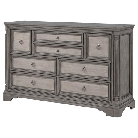 Cresswell Weathered Taupe 8-drawer Bedroom Dresser by Coaster at Eve Furniture