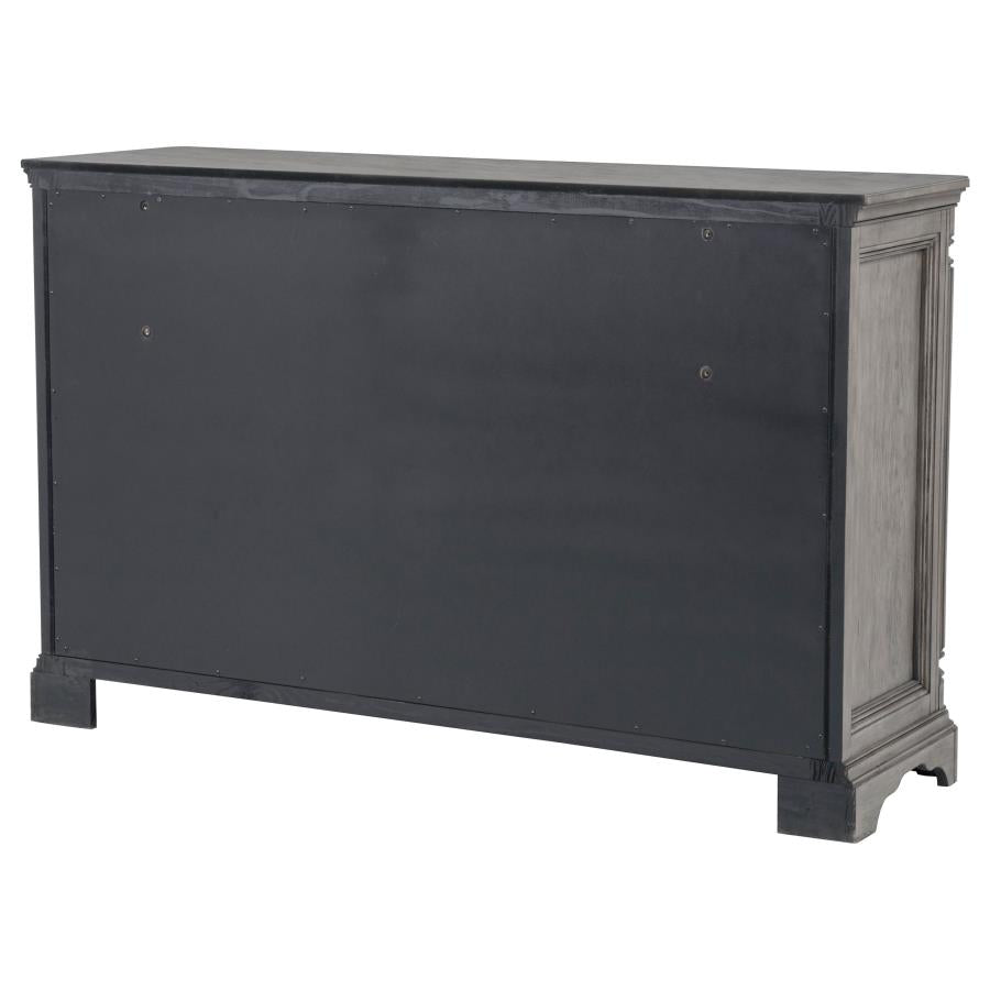 Cresswell Weathered Taupe 8-drawer Bedroom Dresser by Coaster at Eve Furniture