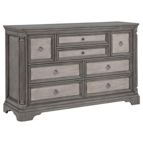 Cresswell Weathered Taupe 8-drawer Bedroom Dresser by Coaster at Eve Furniture