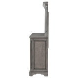 Cresswell Weathered Taupe 8-drawer Dresser with Mirror by Coaster at Eve Furniture