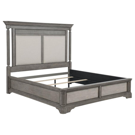 Cresswell Weathered Taupe Queen Panel Bed by Coaster at Eve Furniture