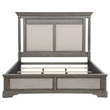 Cresswell Weathered Taupe Queen Panel Bed by Coaster at Eve Furniture
